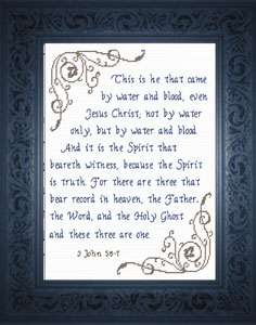 The Spirit is Truth - I John 5:6-7